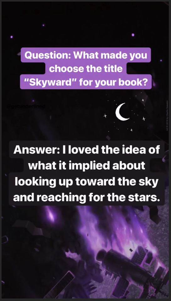 Brandon Sanderson Answers Your Questions About Skyward - Underlined